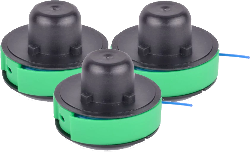 (image for) 3 x Spool and Line for Qualcast Grass Trimmers