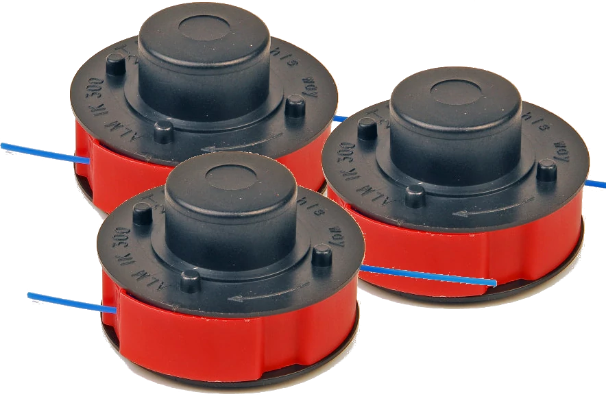 (image for) 3 x Spool & Line for B&Q grass trimmers