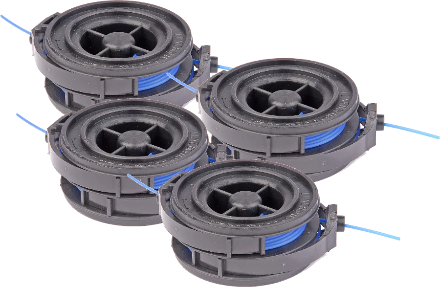 (image for) 4 x Spool & Line for Bosch grass trimmers