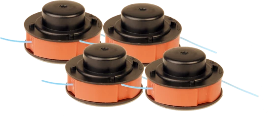 (image for) 4 x Spool & Line for B&Q Grass Trimmers