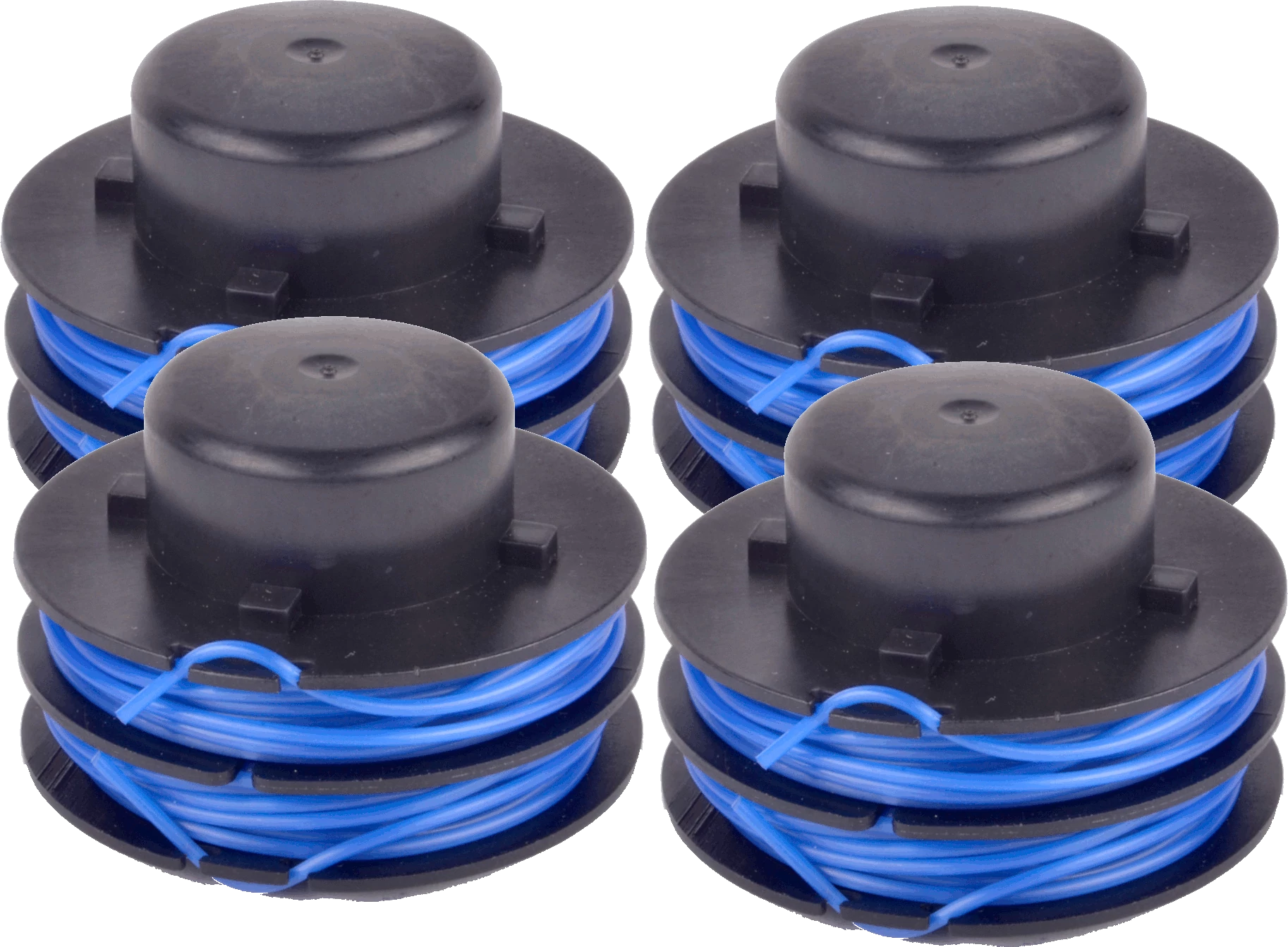 (image for) 4 x Spool & Line for Silverline grass trimmers